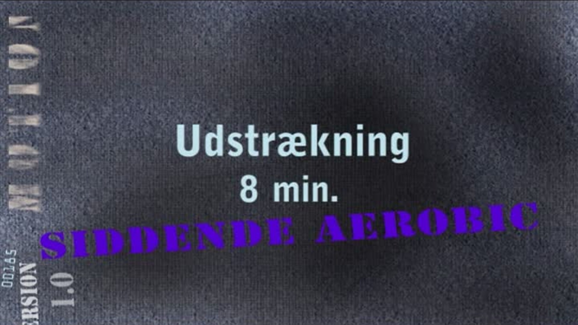 Siddende aerobic - Udstrækning