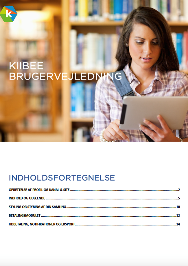 Kiibee brugervejledning