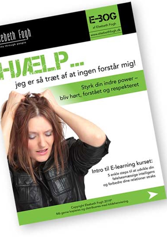 Gratis E bog med intro. Bliv hørt, forstået og respekteret