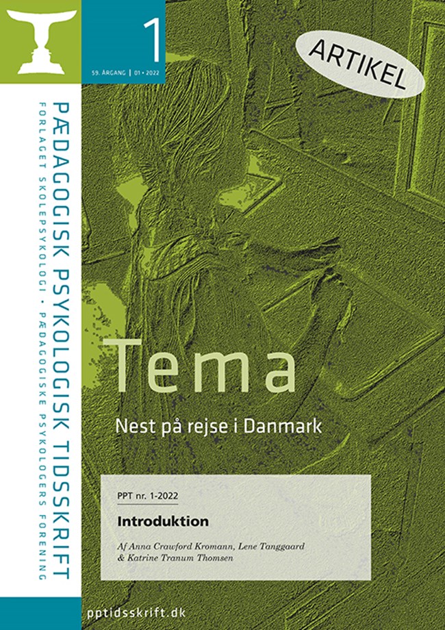 PPT nr. 1-2022: Anne Crawford Kromann, Lene Tanggaard og Katrine Tranum Thomsen:  Introduktion