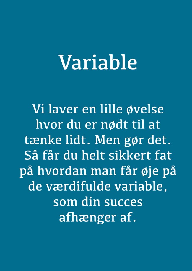5. Variable