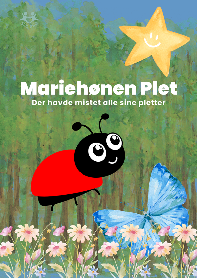 Mariehønen Plet der havde mistet alle sine pletter
