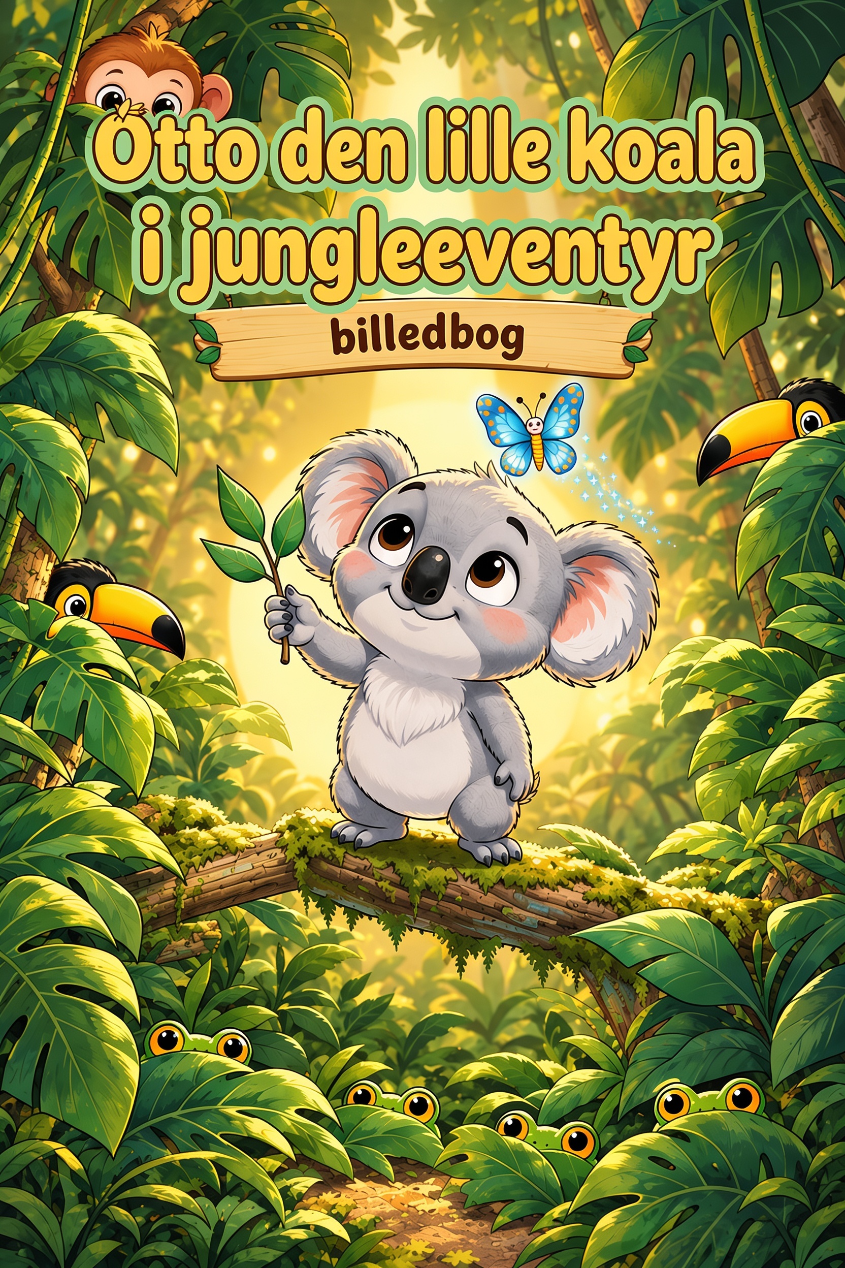 Otto den lille Koala i Jungleeventyr – Billedbog