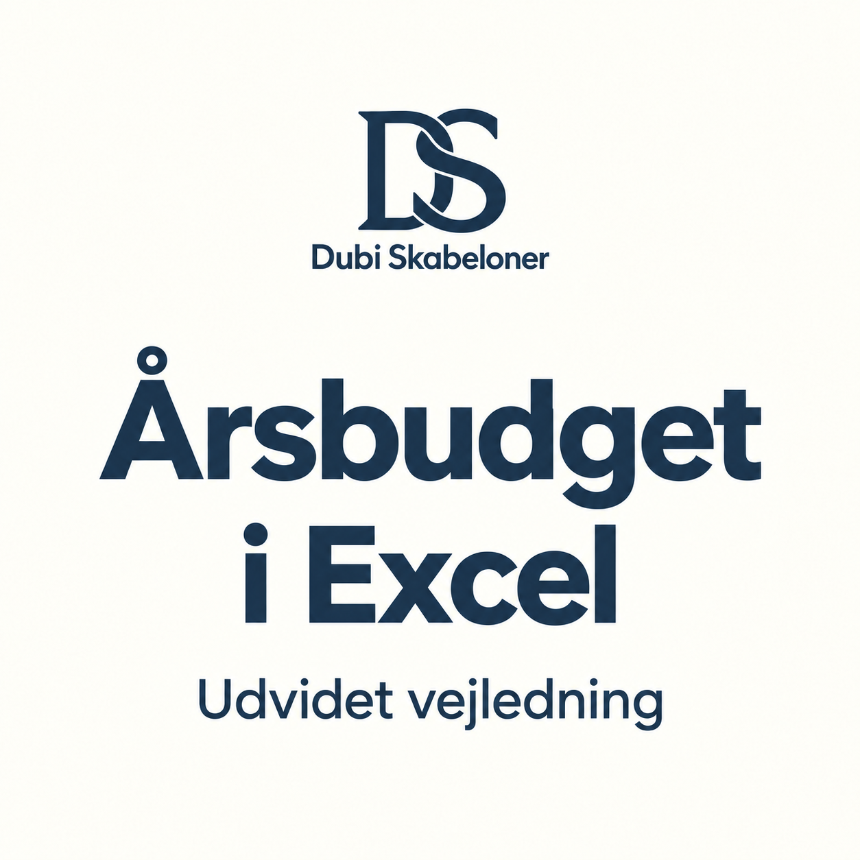 Årsbudget i Excel – udvidet vejledning